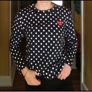 Comme de garçon. Is a medium, fits like Small